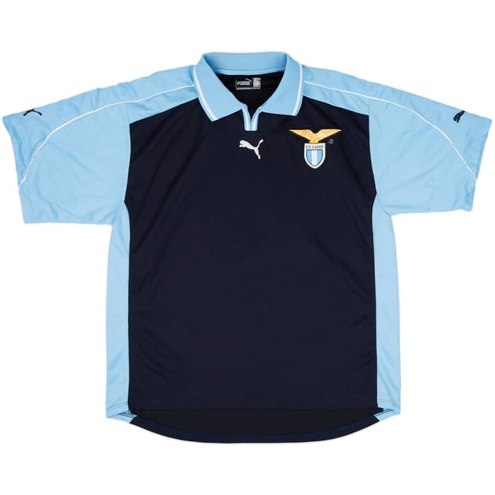 2001-02 Lazio European Away Shirt Crespo #10 - 6/10 - (XXL)