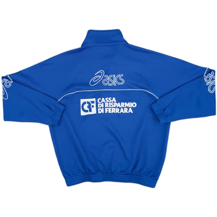 2002-03 SPAL Asics 1/4 Zip Drill Top - 8/10 - (XL)