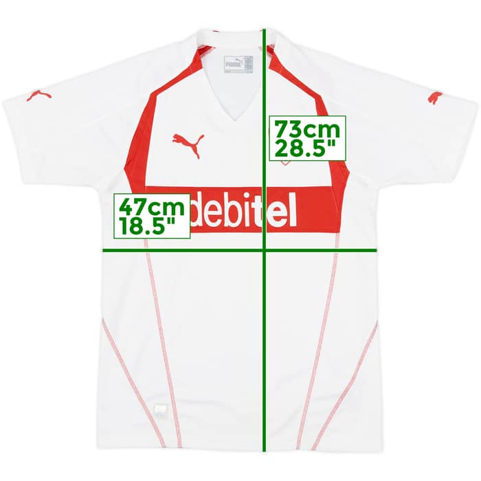 2004-05 Stuttgart Home Shirt - 7/10 - (S)