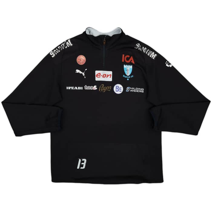 2007-08 Malmo Player Issue Puma 1/4 Zip Drill Top - 5/10 - (L)