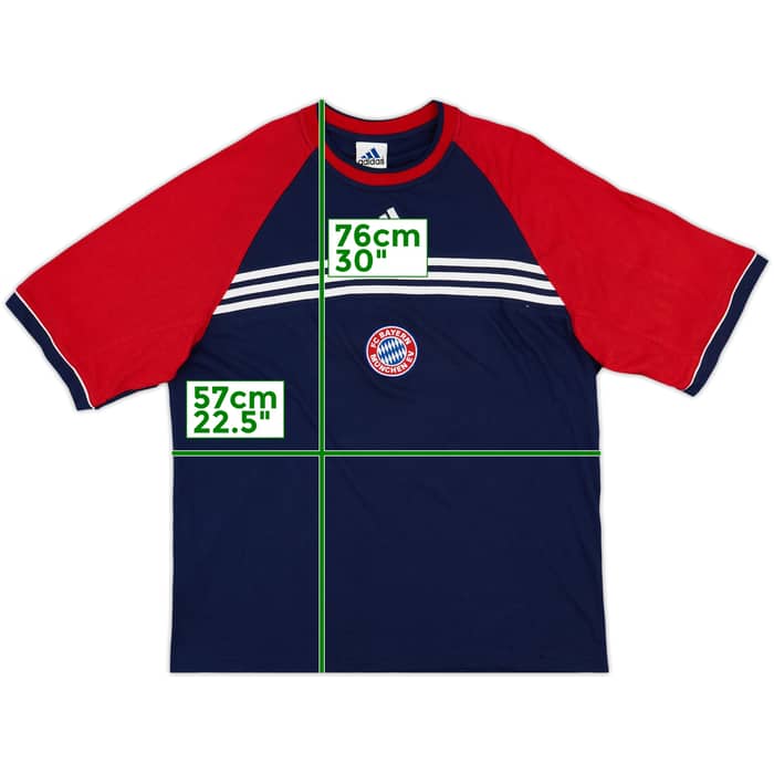 1999-00 Bayern Munich adidas Training Shirt - 9/10 - (XL)