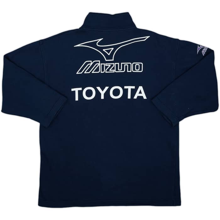 2001-02 Fiorentina Mizuno 1/4 Zip Drill Top - 7/10 - (XL)