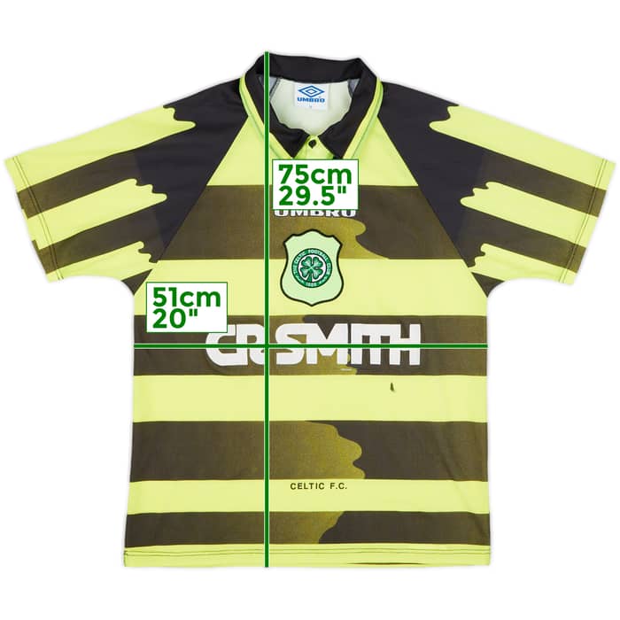 1996-97 Celtic Away Shirt - 6/10 - (M)
