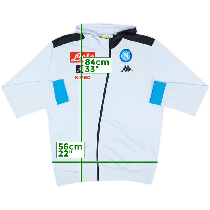 2018-19 Napoli Kappa Hooded Track Jacket - 6/10 - (3XL)