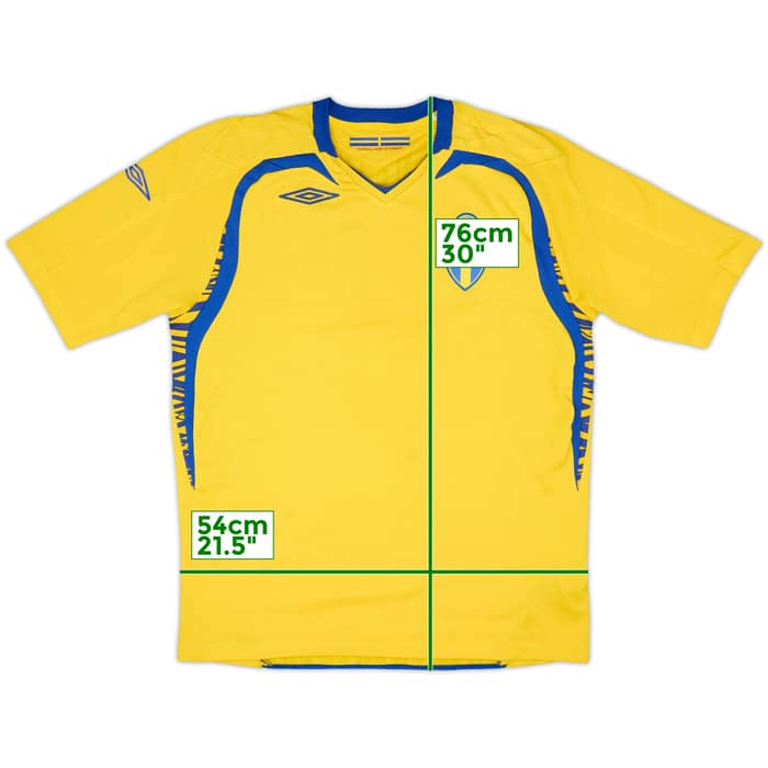 2007-09 Sweden Home Shirt - 4/10 - (L)