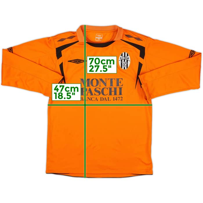 2007-08 Siena Away L/S Shirt - 7/10 - (M)