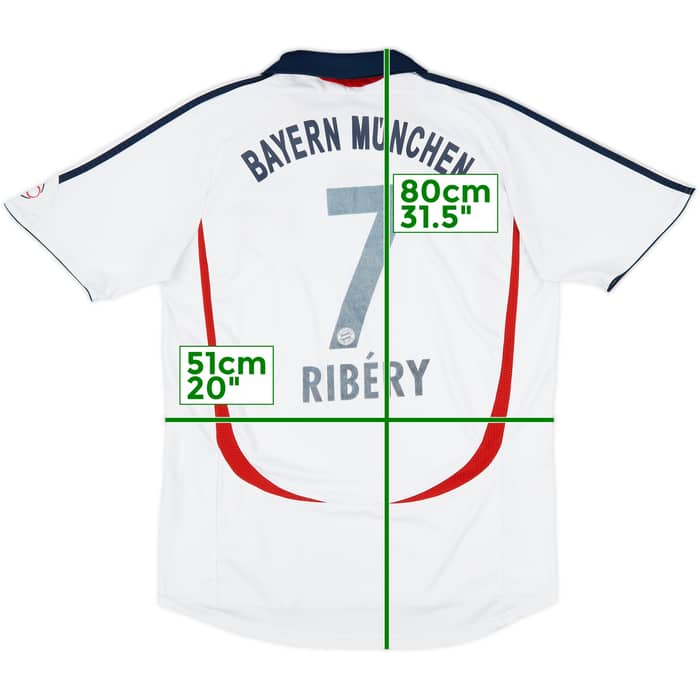 2006-07 Bayern Munich Away Shirt Ribery #7 - 4/10 - (L)