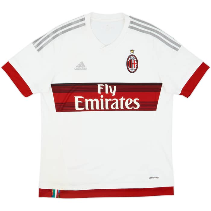 2015-16 AC Milan Away Shirt - 4/10 - (L)