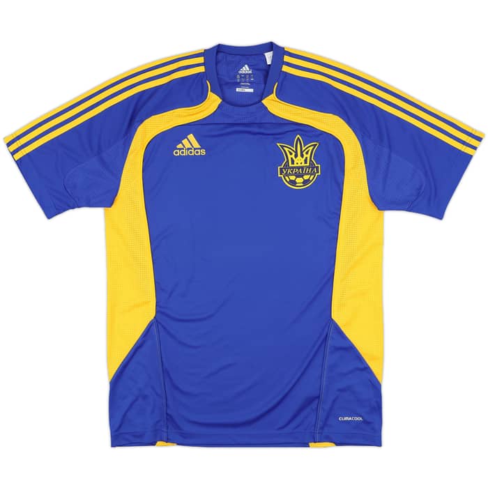 2010-11 Ukraine adidas Training Shirt - 8/10 - (M)
