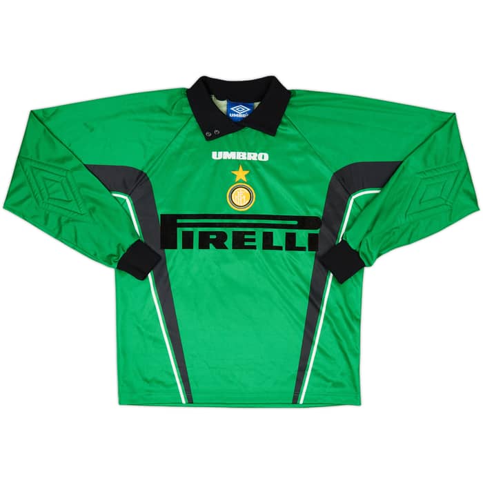 1997-98 Inter Milan GK Shirt Pagliuca #1 - 8/10 - (Y)