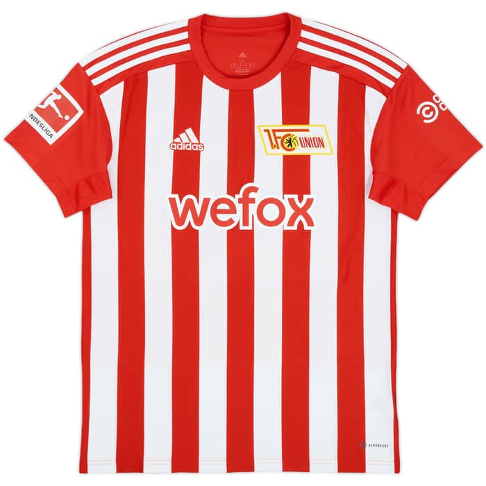 2022-23 Union Berlin Home Shirt Theo #23 - 9/10 - (M)