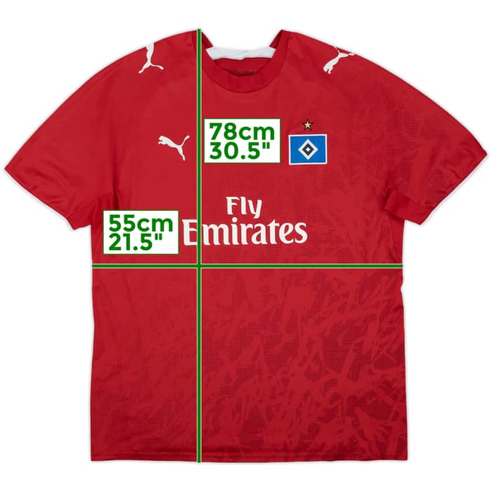 2006-07 Hamburg Third Shirt - 5/10 - (XL)