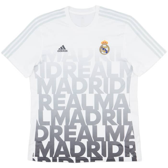 2015-16 Real Madrid adidas Pre-Match Training Shirt - 9/10 - (XL)
