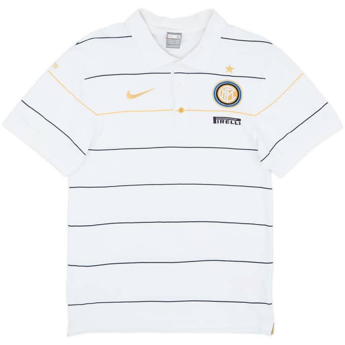 2008-09 Inter Milan Nike Polo Shirt - 7/10 - (M)