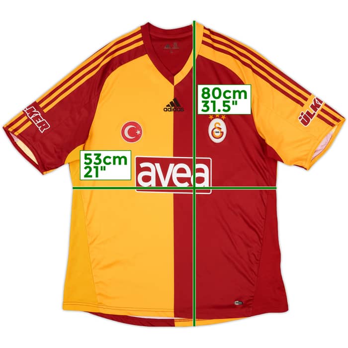 2008-09 Galatasaray Home Shirt - 8/10 - (L)