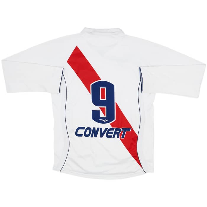 2008 Deportivo Municipal Home L/S Shirt #9 - 8/10 - (L)