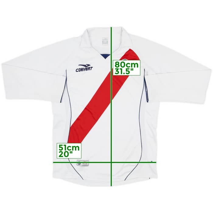 2008 Deportivo Municipal Home L/S Shirt #9 - 8/10 - (L)