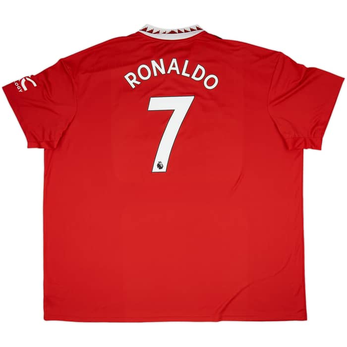 2022-23 Manchester United Home Shirt Ronaldo #7 - 10/10 - (3XL)