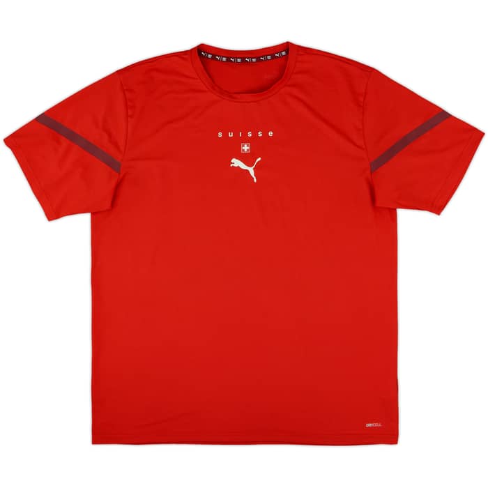 2021-22 Switzerland Puma Training Shirt - 8/10 - (L)