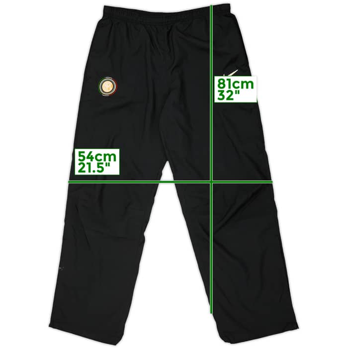 2009-10 Inter Milan Nike Track Pants/Bottoms - 5/10 - (L)