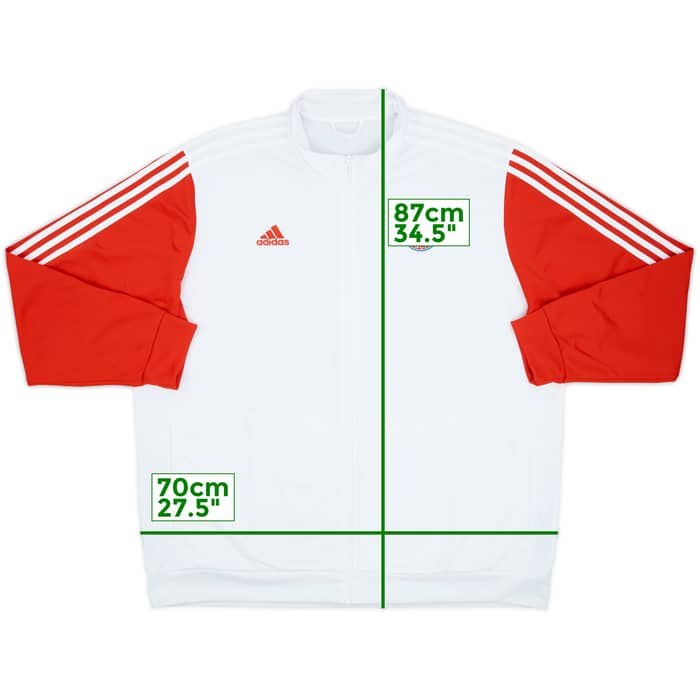 2023-24 Bayern Munich adidas Track Jacket - 8/10 - (XXL)