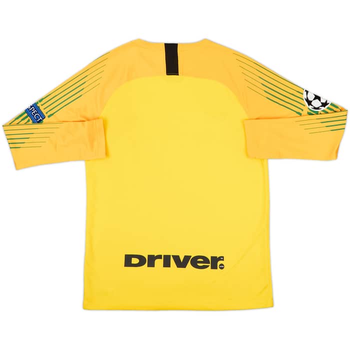2018-19 Inter Milan GK Shirt - 7/10 - (XL.Boys)