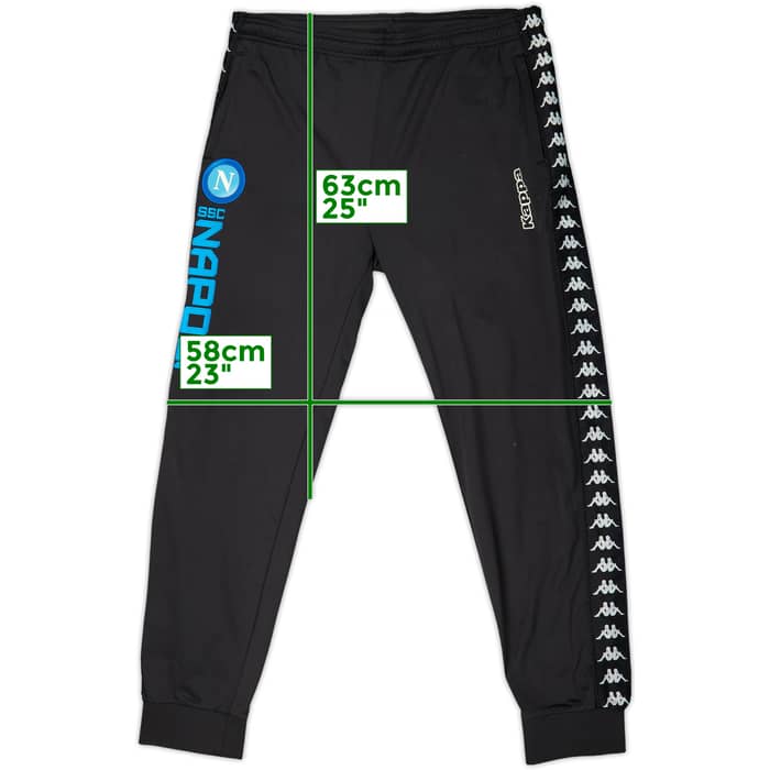 2018-19 Napoli Kappa Track Pants/Bottoms - 5/10 - (3XL)