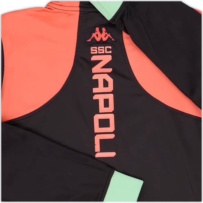2018-19 Napoli Kappa Hooded Track Jacket - 8/10 - (Women's S)