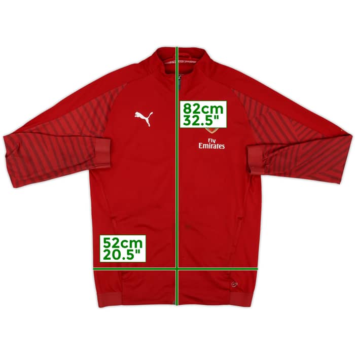 2017-18 Arsenal Puma Track Jacket - 5/10 - (L)