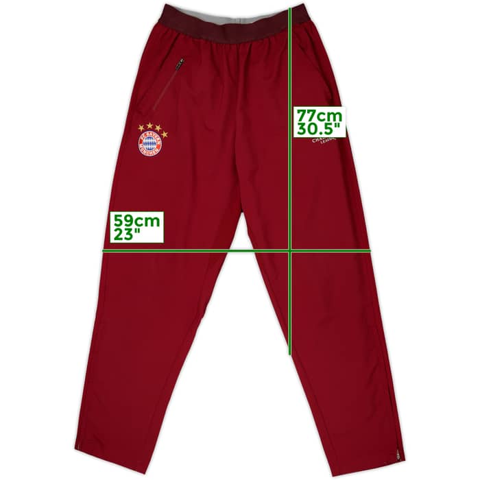 2016-17 Bayern Munich adidas CL Track Pants/Bottoms - 7/10 - (L)