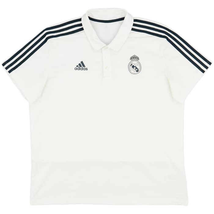 2018-19 Real Madrid adidas Polo Shirt - 9/10 - (XXL)