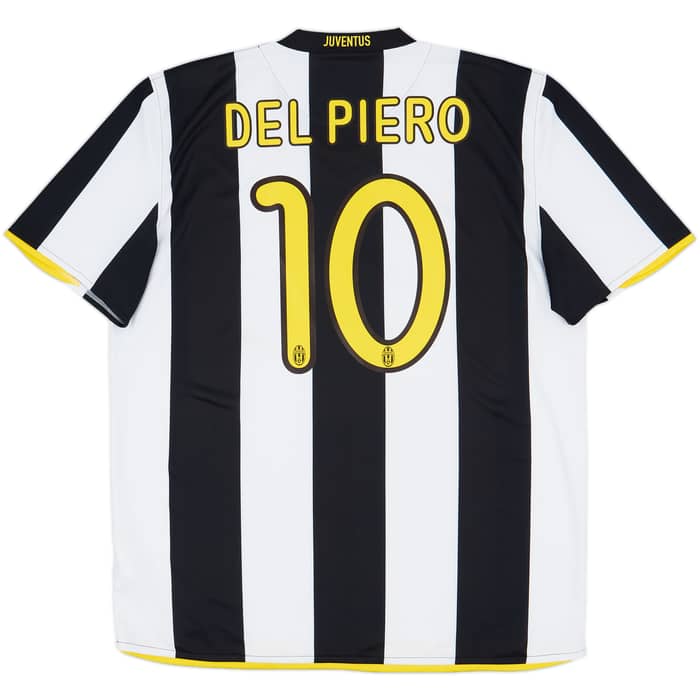 2008-09 Juventus Home Shirt Del Piero #10 - 10/10 - (XL)