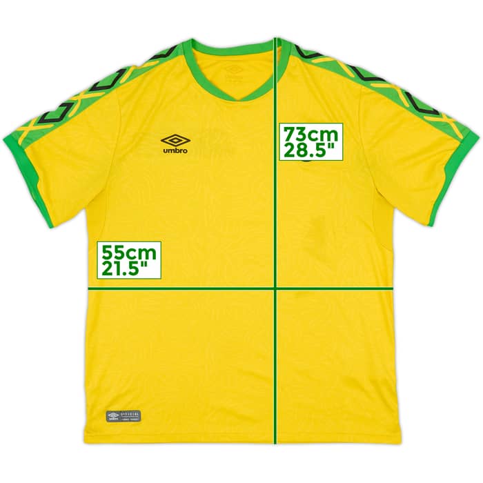 2018-19 Jamaica Home Shirt - 5/10 - (L)