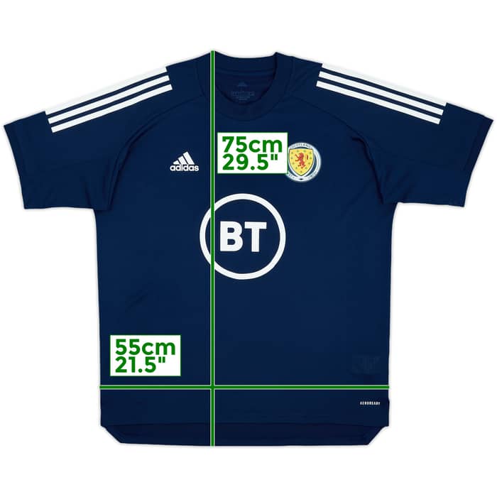 2019-20 Scotland adidas Training Shirt - 10/10 - (L)