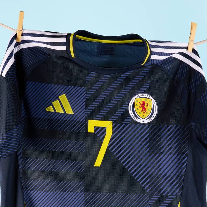 2024-25 Scotland Home Shirt McGinn #7
