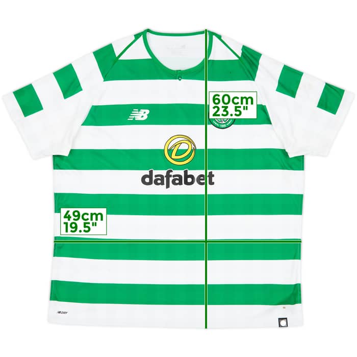 2018-19 Celtic Home Shirt - 6/10 - (XXL)