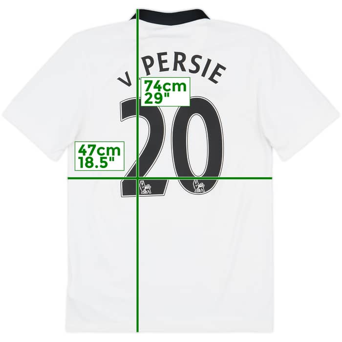 2014-15 Manchester United Away Shirt v.Persie #20 - 7/10 - (S)