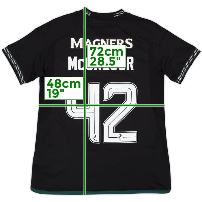 2023-24 Celtic Away Shirt McGregor #42 - 8/10 - (Women's M)