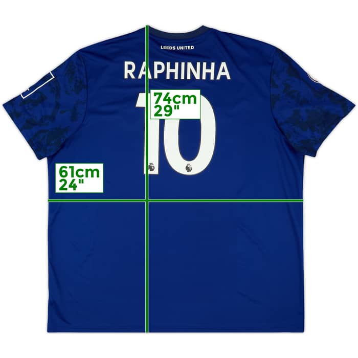 2021-22 Leeds United Away Shirt Raphinha #10 - 10/10 - (3XL)