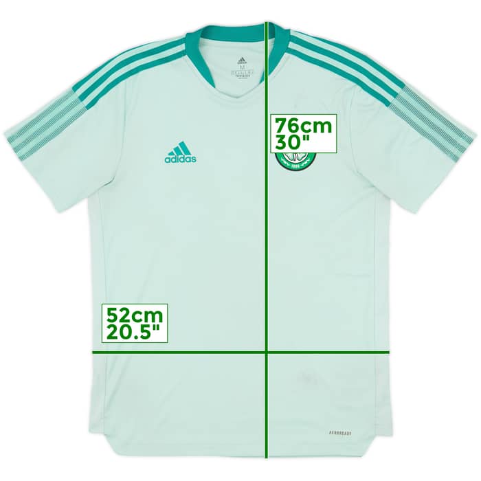 2021-22 Celtic adidas Training Shirt - 7/10 - (M)