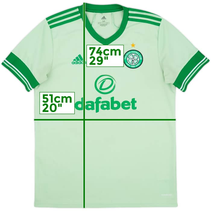 2020-21 Celtic Away Shirt - 7/10 - (M)