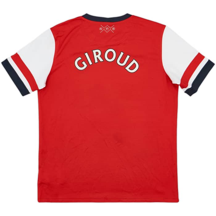 2012-14 Arsenal Home Shirt Giroud - 7/10 - (XL.Boys)