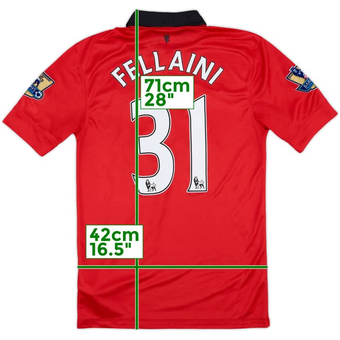 2013-14 Manchester United Home Shirt Fellaini #31 - 8/10 - (S)