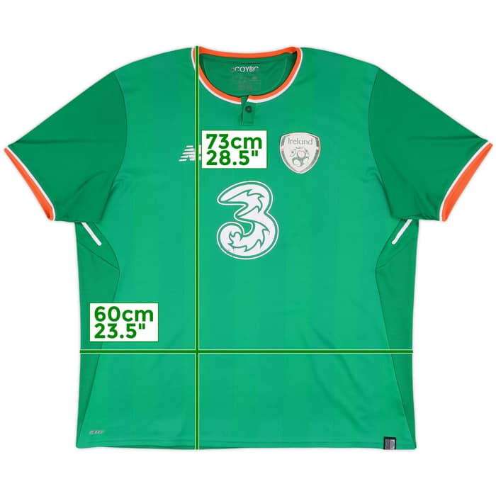 2017-18 Ireland Home Shirt - 5/10 - (XXL)