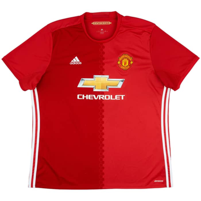 2016-17 Manchester United Home Shirt Ibrahimovic #9 - 8/10 - (XXL)