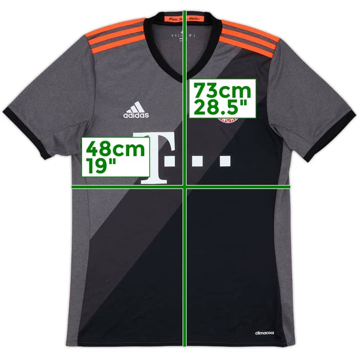 2016-17 Bayern Munich Away Shirt - 9/10 - (S)