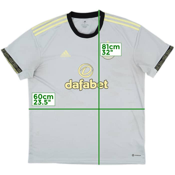 2022-23 Celtic Third Shirt - 5/10 - (XL)