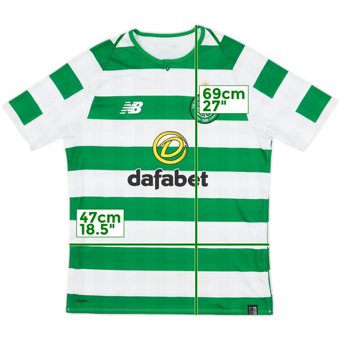 2018-19 Celtic Home Shirt - 7/10 - (S)