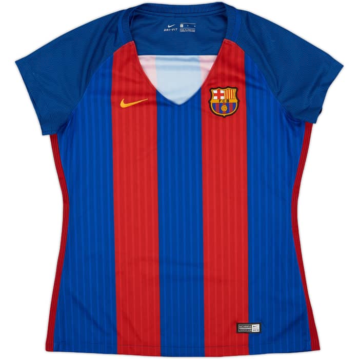 2016-17 Barcelona Home Shirt - 9/10 - (Women's L)