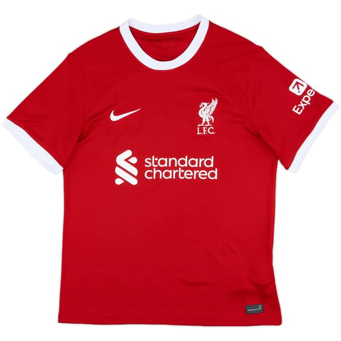 2023-24 Liverpool Home Shirt Darwin #9 - 9/10 - (M)